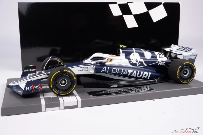 AlphaTauri AT03 - Yuki Tsunoda (2022), 1:18 Minichamps