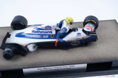 Diorama Williams FW16 - A. Senna prežije nehodu v Imole 1994, 1:18