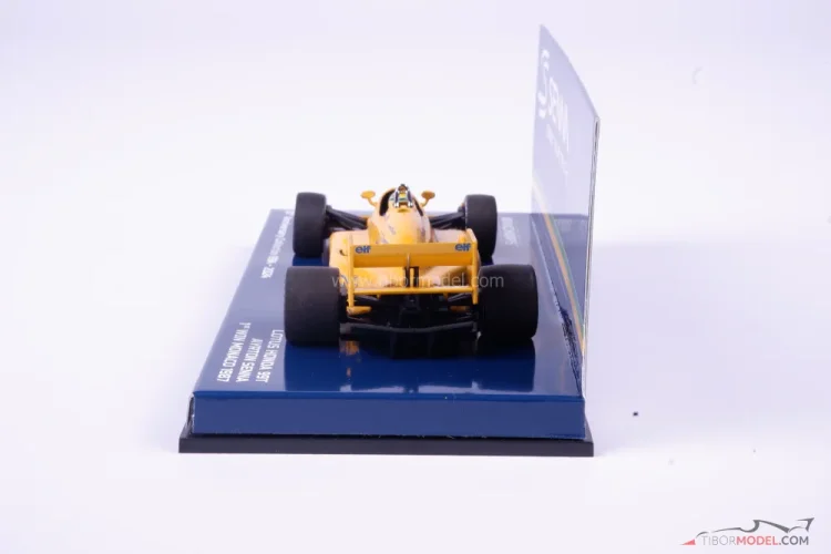 Lotus Honda 99T - Ayrton Senna (1987), 1. Monacói győzelem, versenykoszolt változat, 1:43 Minichamps