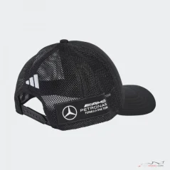 Kšiltovka Mercedes AMG Petronas 2025 trucker, černá