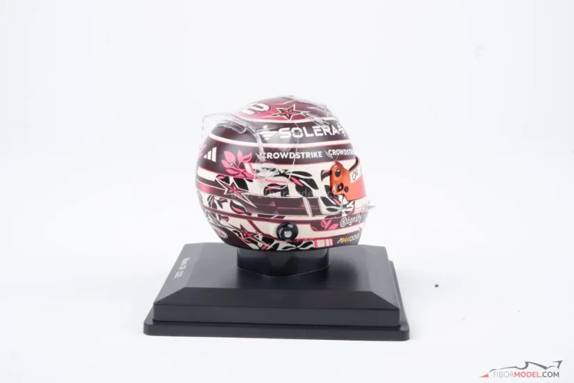 Kimi Antonelli 2025 Miami Nagydíj mini sisak, Mercedes, 1:5 Spark