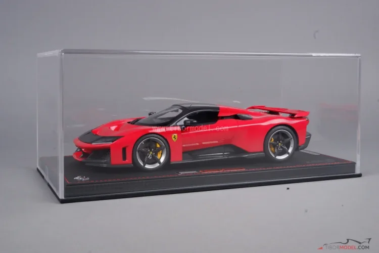 Ferrari F80 (2024) piros rosso corsa, 1:18 BBR