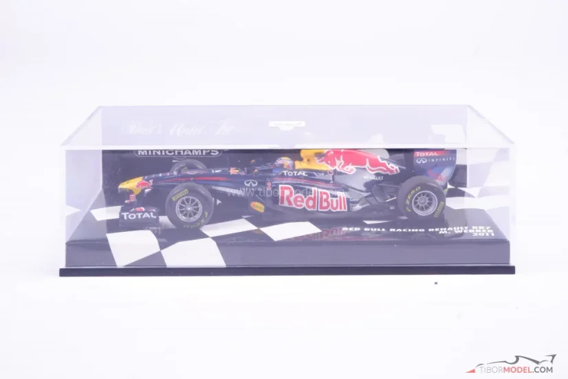 Red Bull RB7 - Mark Webber (2011), 1:43 Minichamps