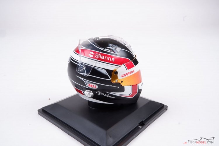 Helmet Charles Leclerc 2018 Sauber, 1:5 Spark | Tibormodel.com