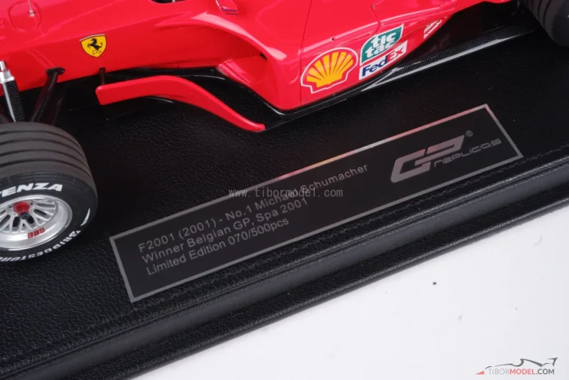 Ferrari F2001 - Michael Schumacher (2001), Winner Belgian GP, 1:18 GP Replicas
