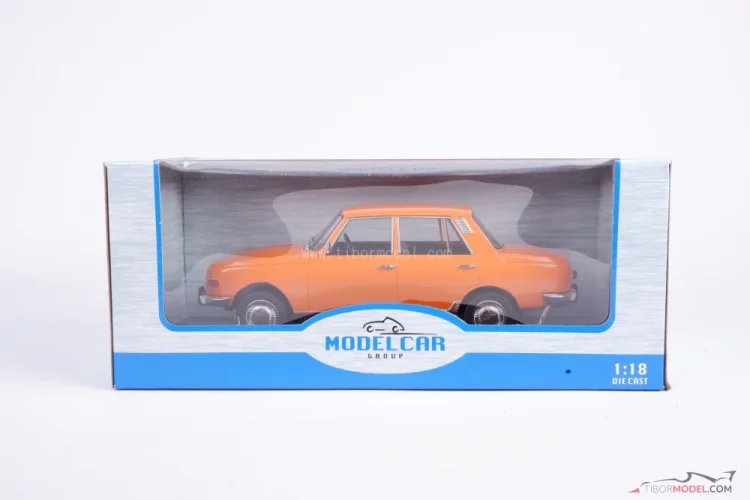 Wartburg 353 (1967) narancssárga, 1:18 MCG