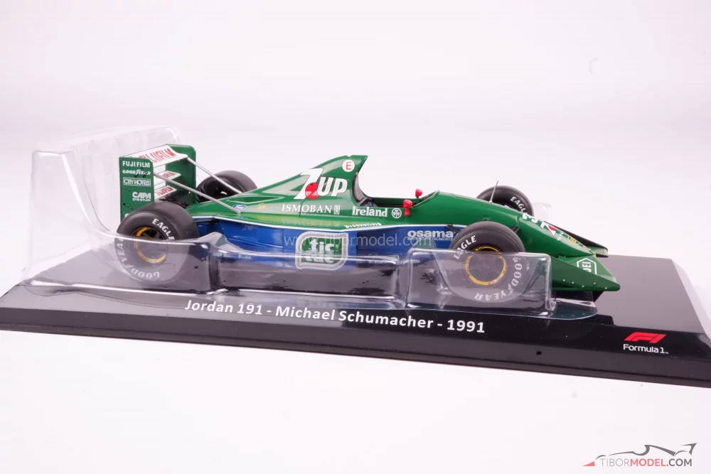 Model car Jordan 191 Schumacher
