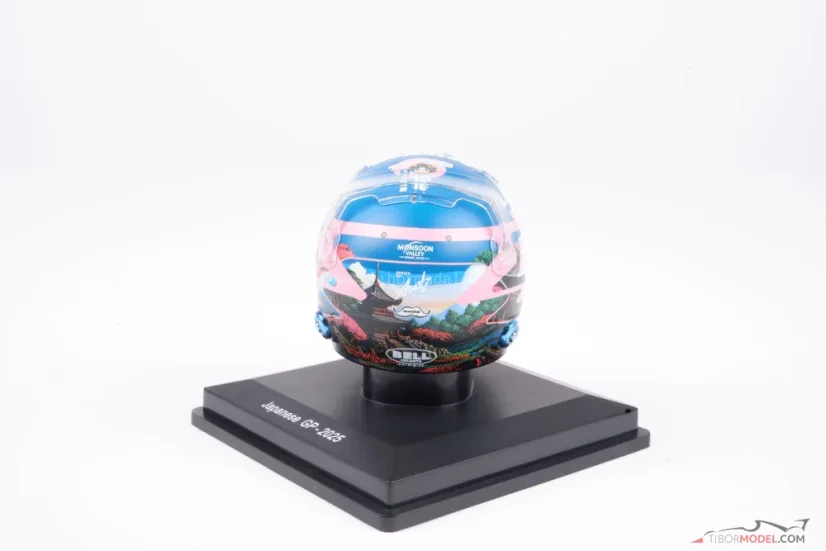 Alexander Albon 2025 VC Japonska mini prilba, Williams, 1:5 Spark