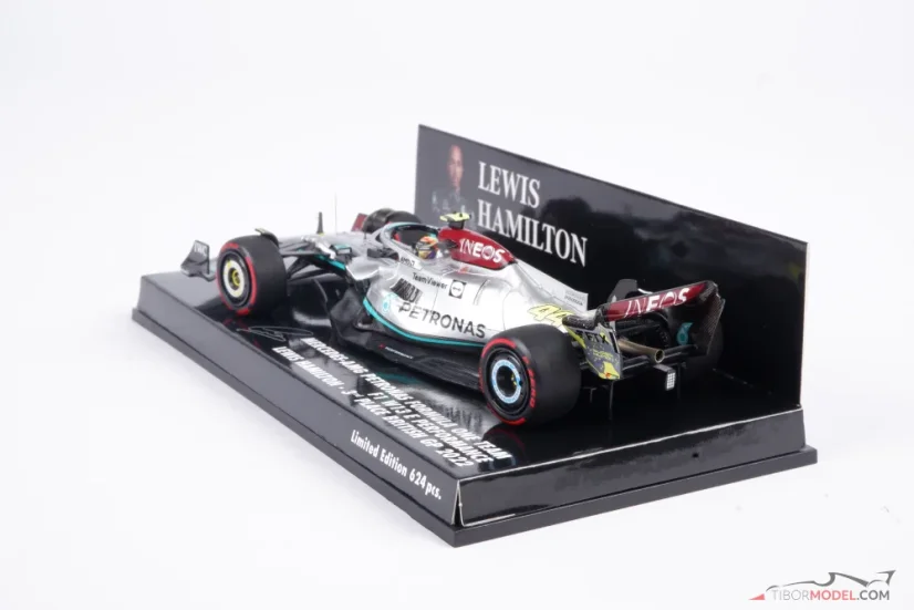 Mercedes W13 - Lewis Hamilton (2022), British GP, 1:43 Minichamps