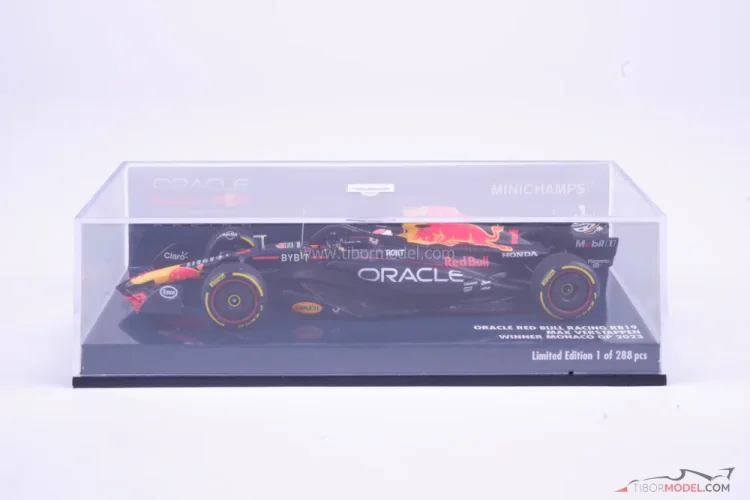 Red Bull RB19 - Max Verstappen (2023), 1. místo Monako, 1:43 Minichamps