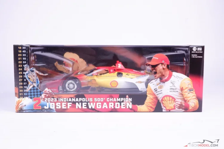 IndyCar Chevrolet - J. Newgarden (2023), Indy 500 győztes, 1:18 Greenlight
