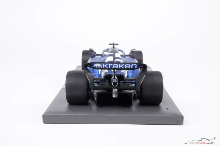 Williams FW45 - Alex Albon (2023), 800. preteky Silverstone, 1:18 Minichamps
