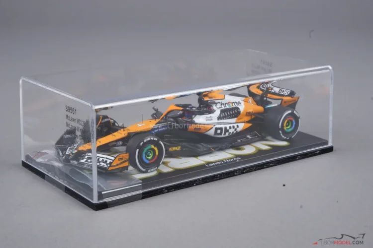 Model McLaren MCL38 Norris Singapore 2024, 1:43 Spark | Tibormodel.com