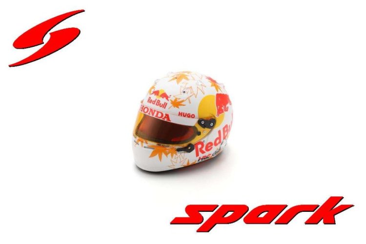 Helmet Yuki Tsunoda, 2025 Red Bull, 1:5 Spark | Tibormodel.com