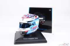 Franco Colapinto 2025 mini helmet, Alpine, 1:5 Spark