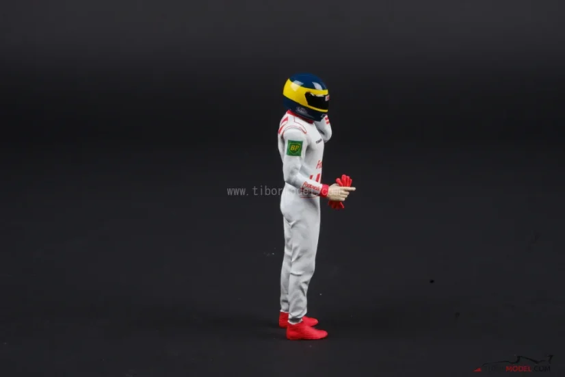 Figúrka Michele Alboreto 1992 Španielsko, Footwork, 1:18