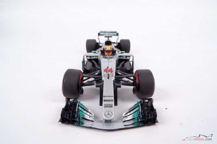 Mercedes W08 Lewis Hamilton 2017, 1:18 Minichamps
