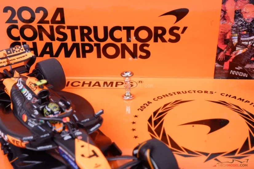 McLaren MCL38 - Lando Norris, Oscar Piastri (2024), Pohár konštruktérov, 1:43 Minichamps