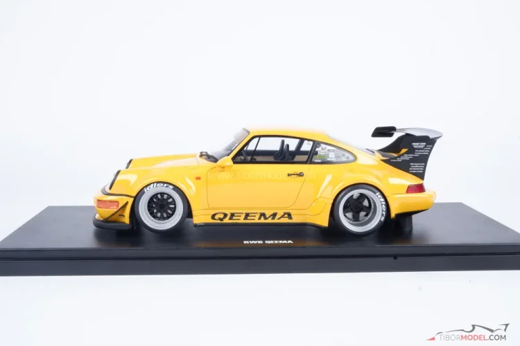 Porsche 911 RWB Qeema (2024) žlté, 1:18 GT Spirit