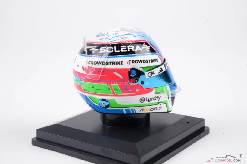 Kimi Antonelli 2025 mini helmet, Mercedes, 1:5 Spark