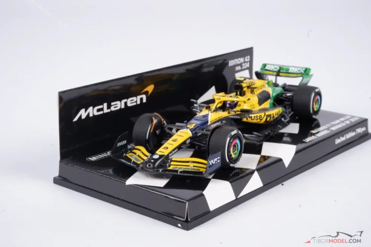 McLaren MCL38 - Lando Norris (2024), VC Monaka, 1:43 Minichamps McLaren MCL38 - Lando Norris (2024), VC Monaka, 1:43 Minichamps