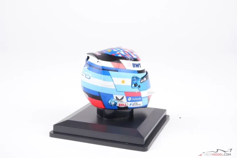 Franco Colapinto 2025 mini sisak, Alpine, 1:5 Spark