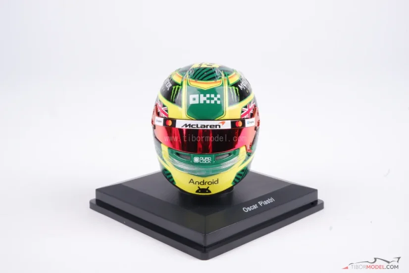 Oscar Piastri 2026 VC Austrálie mini prilba, McLaren, 1:5 Spark
