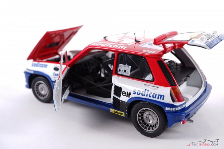 Renault 5 Turbo, Therier/Vial (1983), Rally Antibes, 1:18 Solido