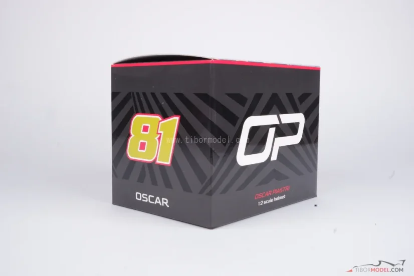 Oscar Piastri 2025 Las Vegas GP mini helmet, McLaren, 1:2 Bell