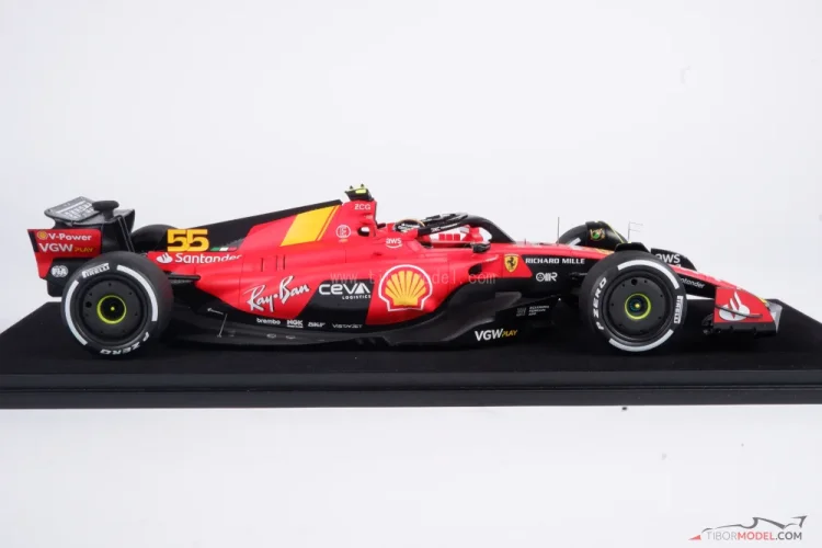 Ferrari SF-23 - Carlos Sainz (2023), VC Talianska, 1:18 Looksmart