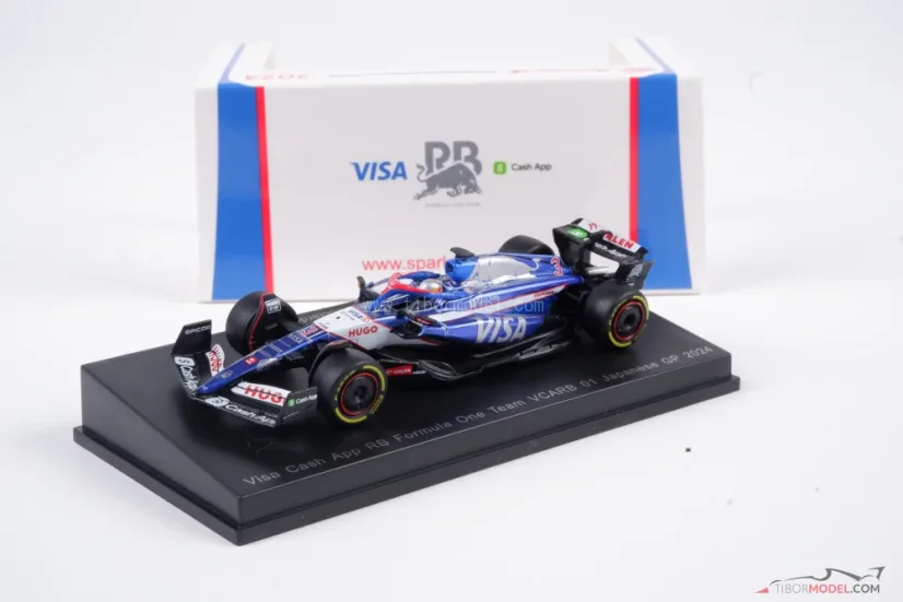 Visa RB VCARB01 - Daniel Ricciardo (2024), 1:64 Spark