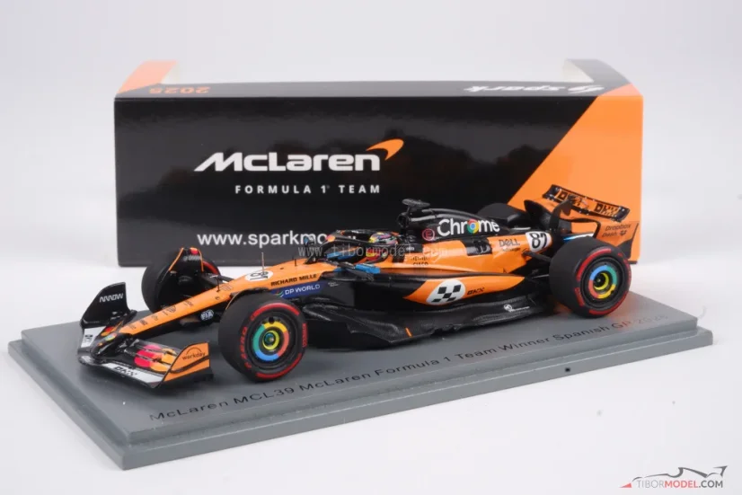 McLaren MCL39 - Oscar Piastri (2025), Winner Spanish GP 1:43 Spark