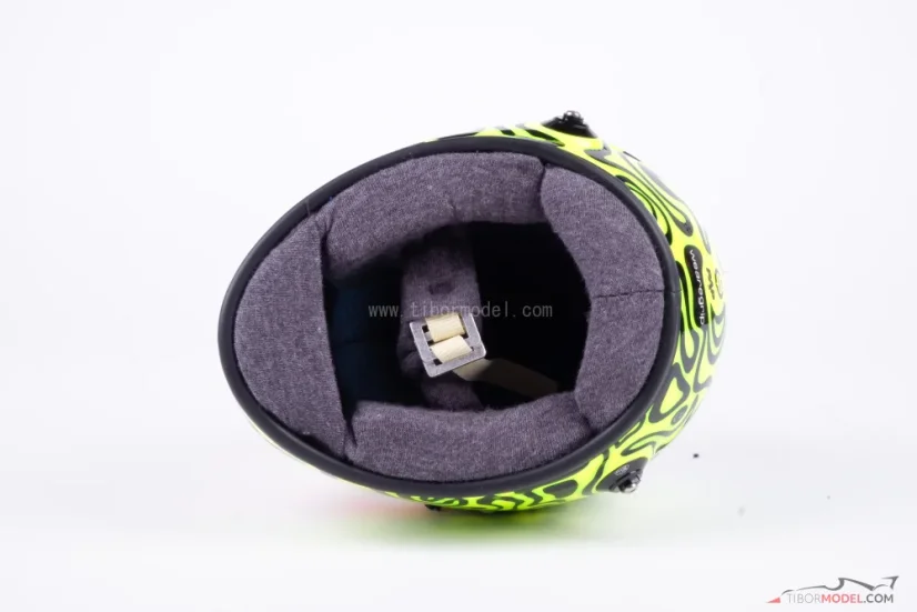 Lando Norris 2025 McLaren mini helmet, 1:2 Bell