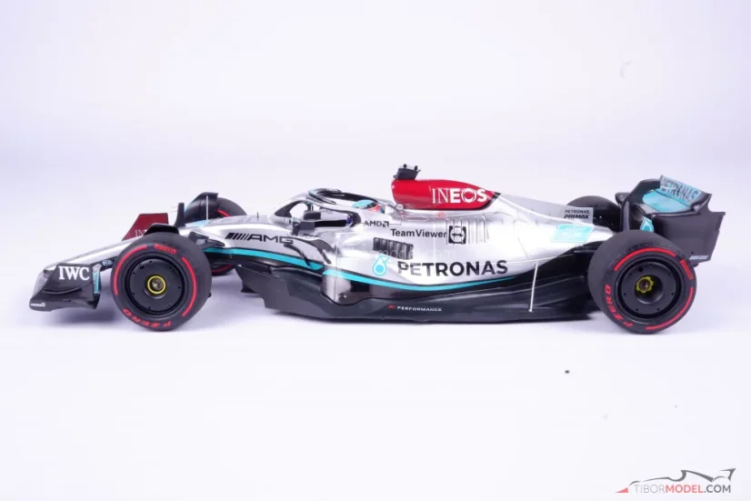 Mercedes W13 - George Russell (2022), Winner Brazilian GP, 1:18 Minichamps