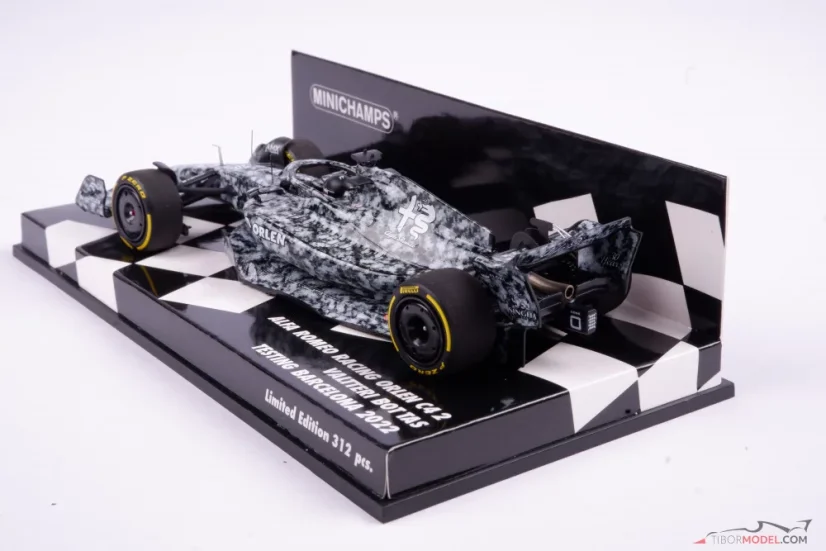 Alfa Romeo C42 - Valtteri Bottas (2022), předsezónní testy, 1:43 Minichamps