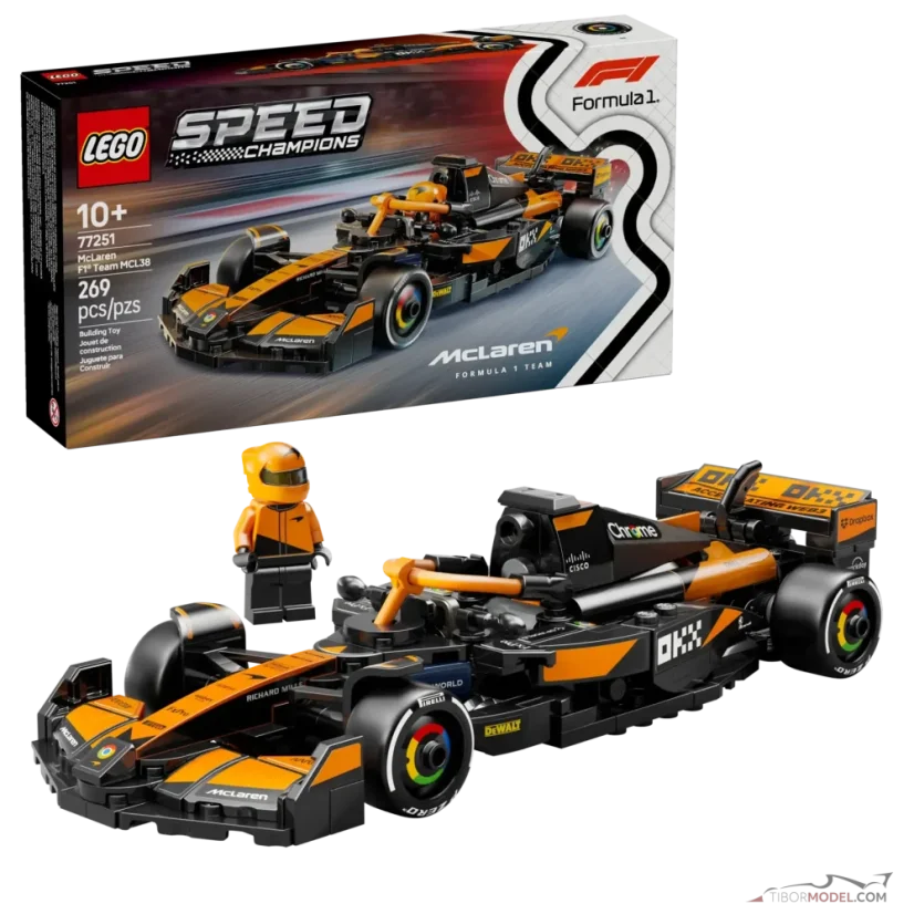 McLaren MCL38 (2024) LEGO race car