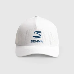 Ayrton Senna sapka, fehér színben Ayrton Senna sapka, fehér színben