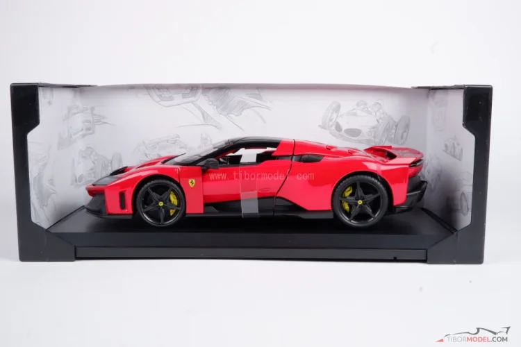 Ferrari F80 (2025) piros, 1:18 Bburago