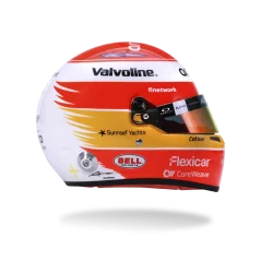 Fernando Alonso 2026 Italian GP, Aston Martin helmet, 1:2 Bell
