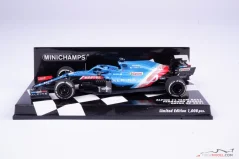 Alpine A521 - Fernando Alonso (2021), Qatar GP, 1:43 Minichamps