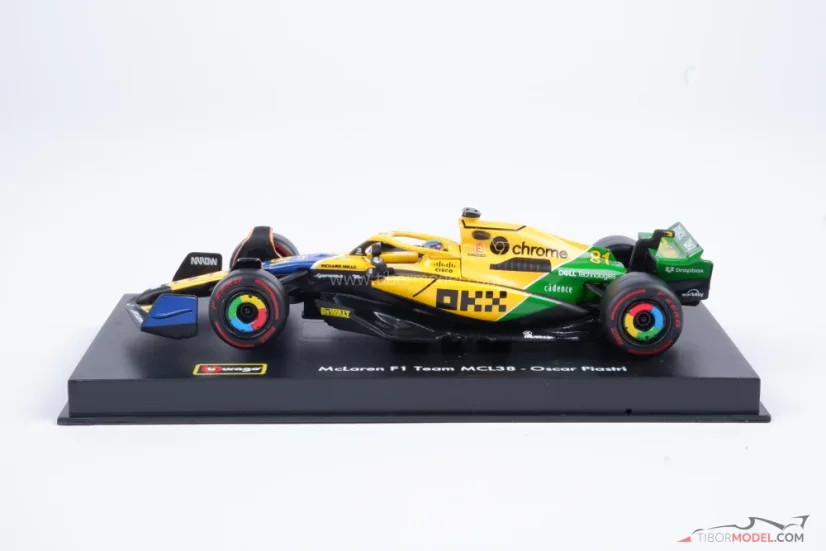 McLaren MCL38 - Oscar Piastri (2024), VC Monaka, 1:43 BBurago Signature