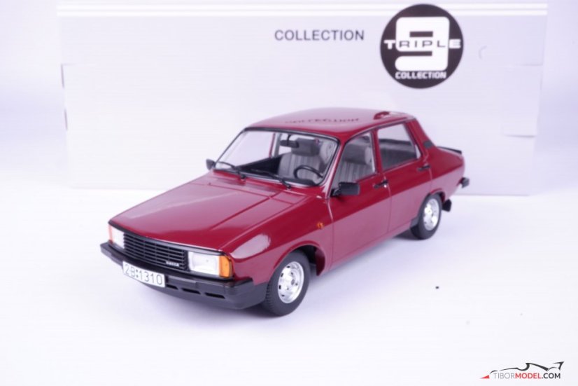 Dacia 1310 L dark red (1993), 1:18 Triple9