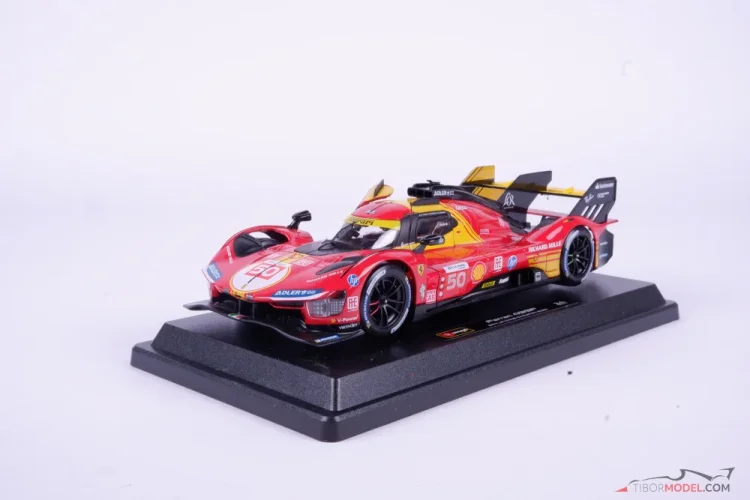 Ferrari 499P - #50, Winner 24H Le Mans 2024, 1:24 Bburago Ferrari 499P - #50, Winner 24H Le Mans 2024, 1:24 Bburago