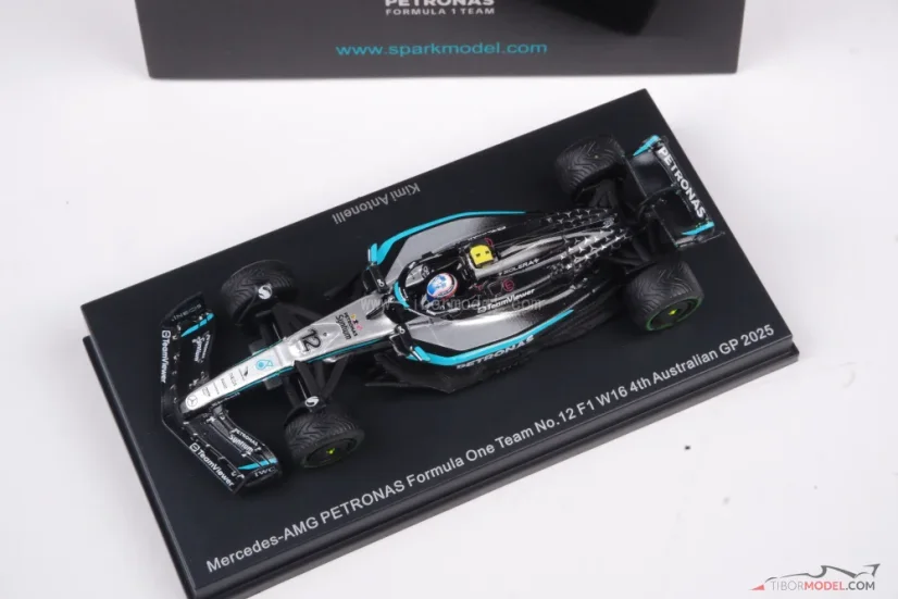 Mercedes W16 - Kimi Antonelli (2025), 1:64 Spark