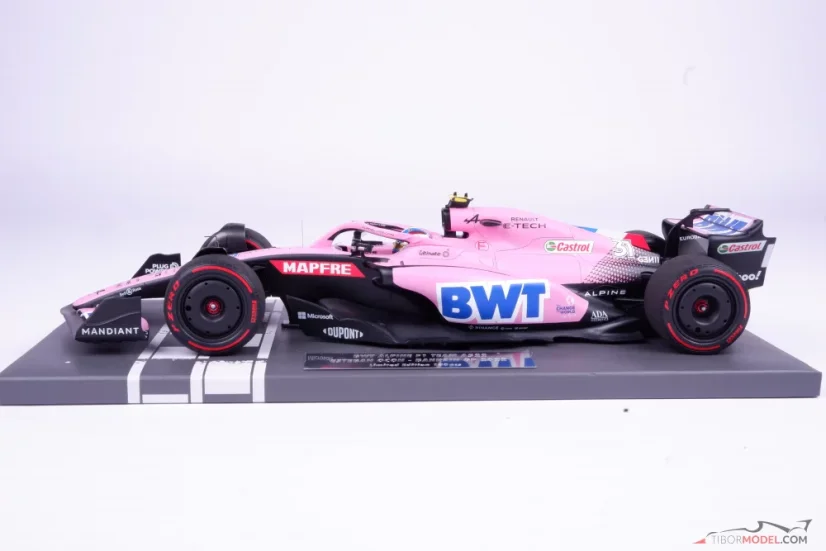 Alpine A522 - Esteban Ocon (2022), VC Bahrajnu, 1:18 Minichamps