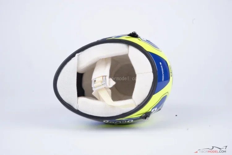 Oliver Bearman 2025 Haas mini prilba, 1:2 Bell