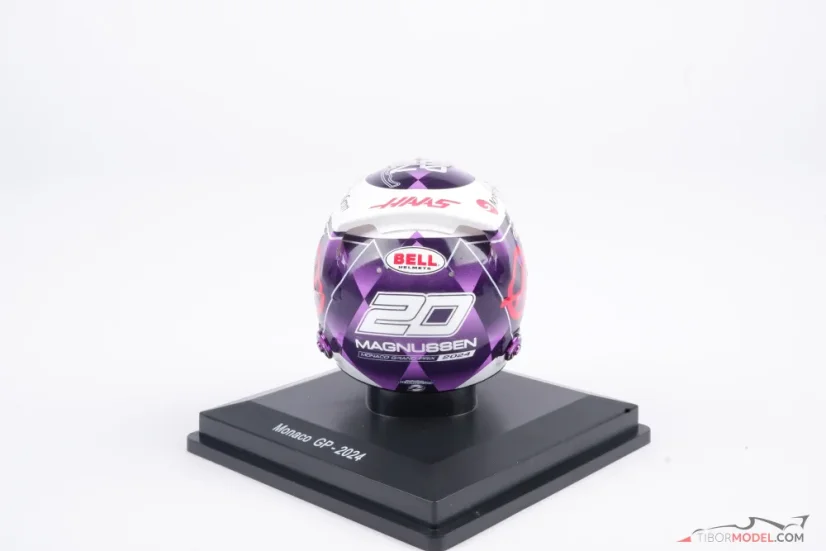 Kevin Magnussen 2024, Monaco GP, Haas helmet, 1:5 Spark