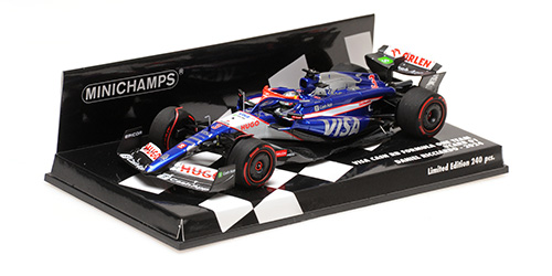 Visa RB VCARB 01 - Daniel Ricciardo (2024), 1:43 Minichamps