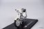 Jawa 350 Kyvacka Automatic fehér (1966), 1:18 Abrex