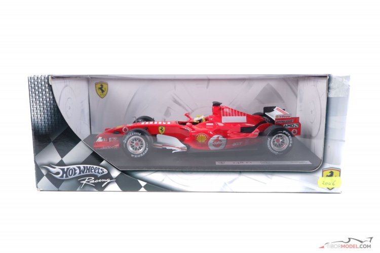 Model car Ferrari 248 F1 Massa 2006, 1:18 Hot Wheels | Tibormodel.com